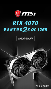 MSI RTX 4070 Ventus 2X OC 12GB GPU