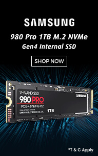 Samsung 980 Pro 1TB M.2 NVMe Gen4 SSD