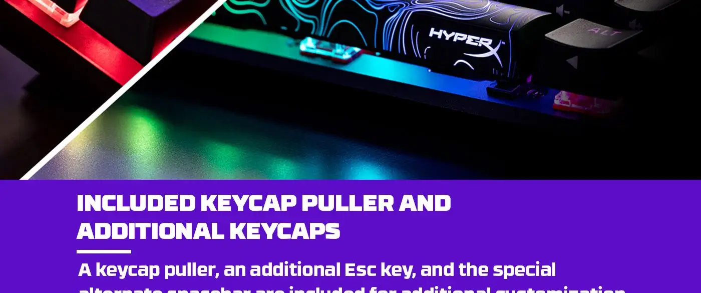 HyperX Alloy Origins 60 Keyboard Aqua Switches 1 