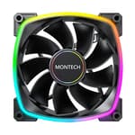 Montech RX140 PWM ARGB Cabinet Fan (Single Pack)