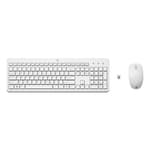 HP 230 Wireless White Keyboard and Mouse Combo