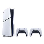 Sony PS5 Console Two DualSense Wireless Controllers Bundle (Slim)