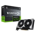 MSI RTX 5050 Ventus 2X OC 8GB GDDR6 Graphics Card