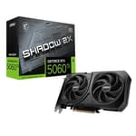 MSI RTX 5060 Ti Shadow 2X OC Plus 8GB GDDR6 Graphics Card