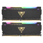 Patriot Viper Steel RGB 16GB (8GBX2) DDR4 3200MHz Desktop RAM (Black)