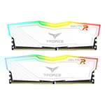 Teamgroup T-Force Delta RGB White 16GB (8GBx2) 3200MHz CL16 DDR4 RAM