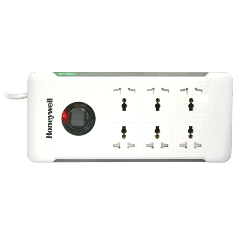 Honeywell Platinum 6 Socket 1.5 Meter (White)