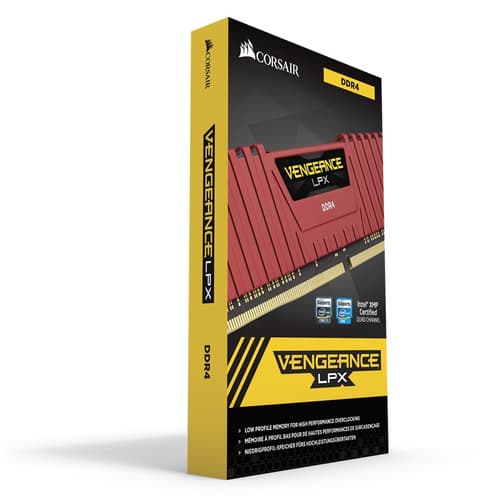 Corsair Vengeance LPX 8GB (8GBX1) DDR4 2400MHz Red