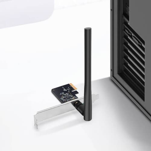 TP-Link Archer T2E Dual Band AC600 PCIE Adapter (Black)