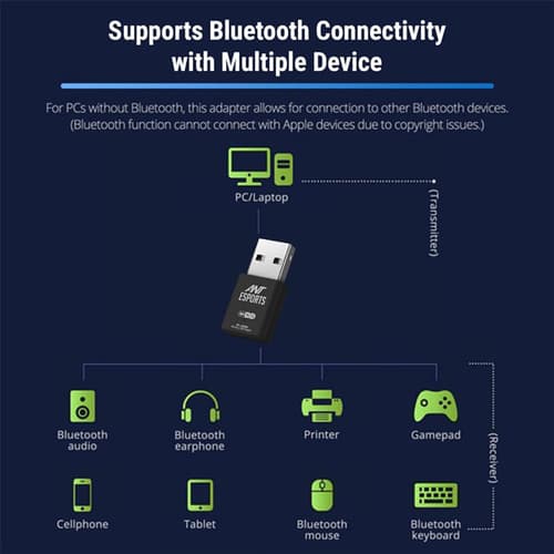 Ant Esports AE600B Wireless USB Adapter