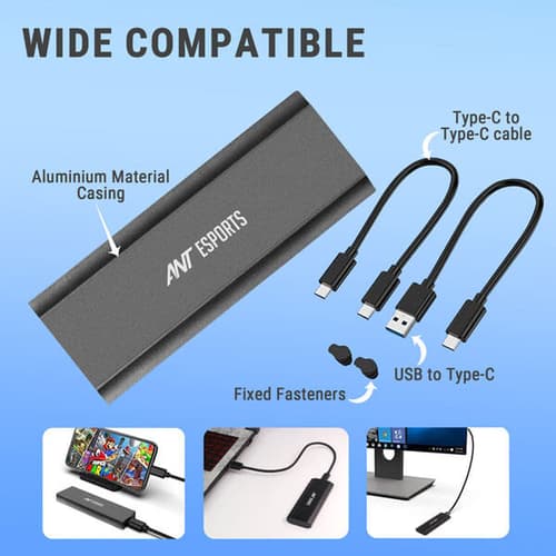 Ant Esports AENE201 M.2 NVMe External SSD Enclosure