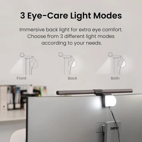 BenQ ScreenBar Halo Monitor Light Bar For Desk with Controller