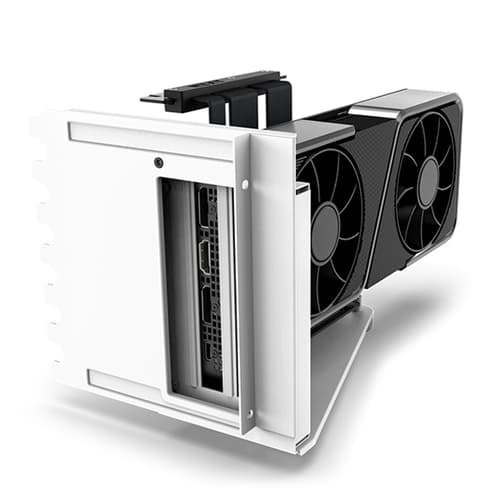 Buy Nzxt Vertical GPU Bracket White 175mm Riser cable