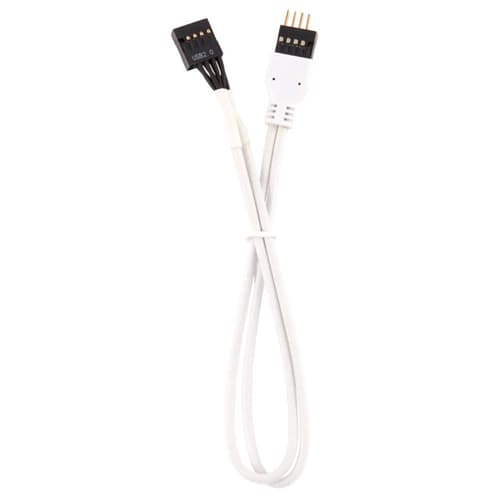 Corsair Premium Sleeved Front Panel Extension Kit - 30cm (White)