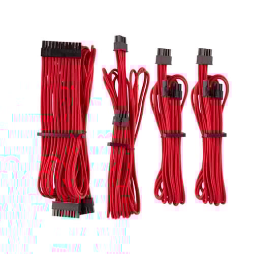 Corsair Premium Individually Sleeved PSU Cables (Red)