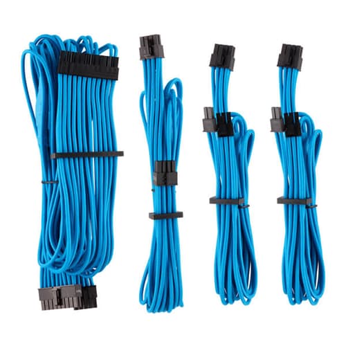 Corsair Premium Individually Sleeved PSU Cables Starter Kit (Blue)