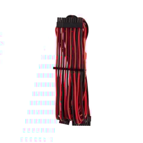 Corsair Premium Individually Sleeved PSU Cables (Red-Black)