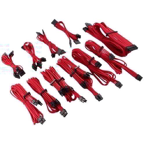 Corsair Premium Individually Sleeved PSU Pro Cables (Red)