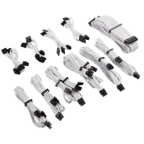 Corsair Premium Individually Sleeved PSU Cables Pro Kit Type 4 Gen 4 (White)