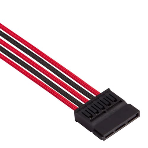 Corsair Premium Individually Sleeved PSU Pro Cables (Red-Black)