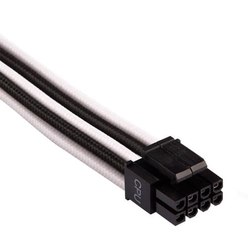 Corsair Premium Individually Sleeved PSU Pro Cables (White-Black)