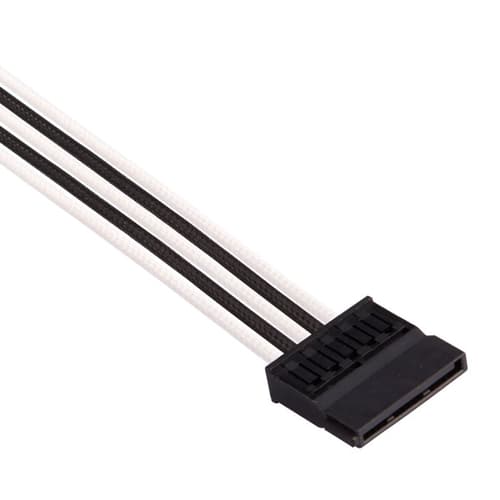 Corsair Premium Individually Sleeved PSU Pro Cables (White-Black)