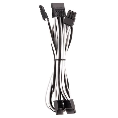 Corsair Premium Individually Sleeved PSU Pro Cables (White-Black)