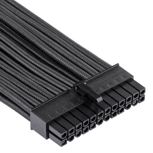 Corsair Premium Individually Sleeved ATX 24 Pin Cable (Black)