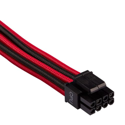 Corsair Premium Individually Sleeved EPS/ATX 12V Cable (Red-Black)