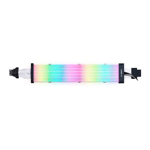 Lian Li Strimer Plus V2 12-Pin ARGB Extension Cable for RTX 40 Series GPU (12 Light guide, 320mm, 162 LEDs)