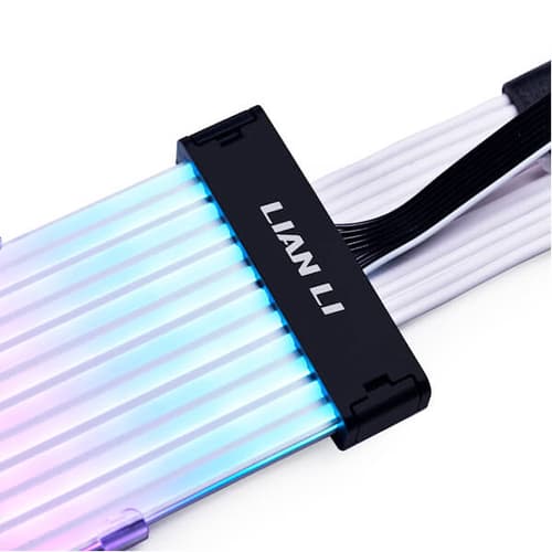 Lian Li Strimer Plus V2 12-Pin ARGB Extension Cable for RTX 40 Series GPU (12 Light guide, 320mm, 162 LEDs)