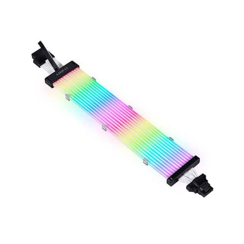 Lian Li Strimer Plus V2 12-Pin ARGB Extension Cable for RTX 40 Series GPU (12 Light guide, 320mm, 162 LEDs)