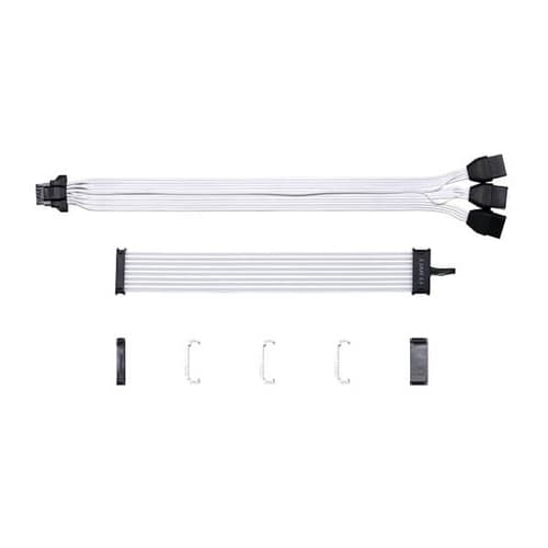 Lian Li Strimer Plus V2 8-Pin ARGB Extension Cable for RTX 40 Series GPU (8 Light guide, 335mm, 108 LEDs)