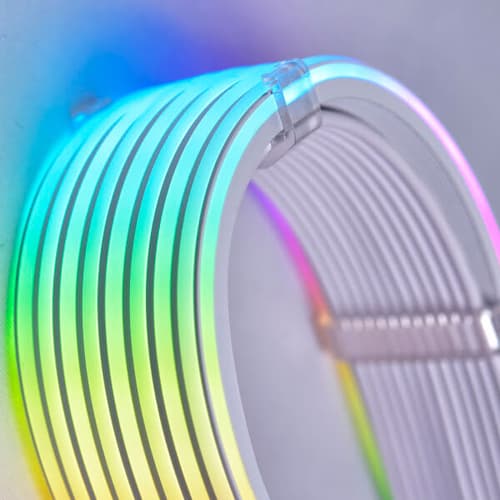 Lian Li Strimer Plus V2 8-Pin ARGB Extension Cable for RTX 40 Series GPU (8 Light guide, 335mm, 108 LEDs)
