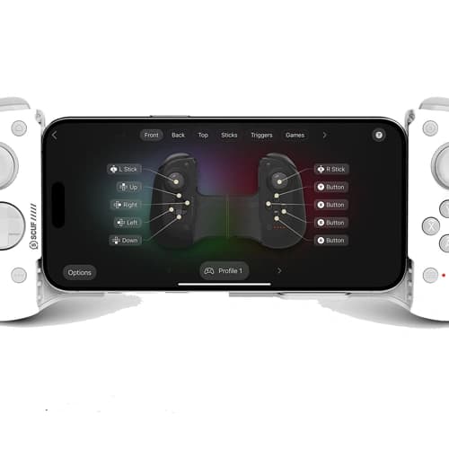 CORSAIR SCUF NOMAD Wireless Mobile Gaming White Controller