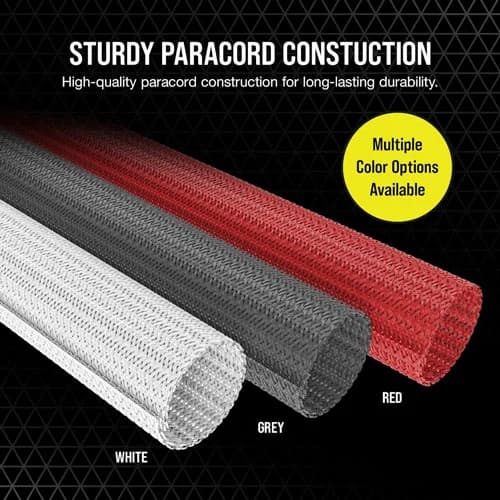 Corsair 450mm Red Tubing Sleeving Kit for AIO CPU Cooler