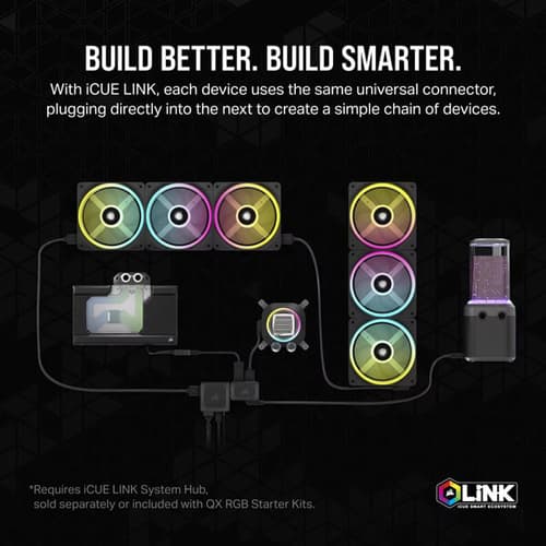 CORSAIR Hydro X Series iCUE LINK XG7 RGB 40-SERIES GPU Water Block (4090 STRIX/TUF)