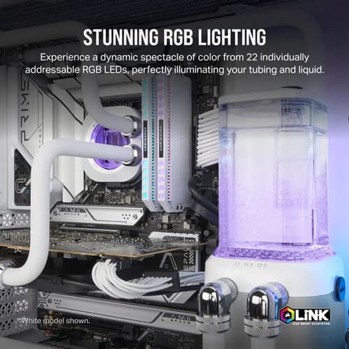 CORSAIR iCUE LINK XD5 RGB Elite Pump and Reservoir Combo - Stealth Gray