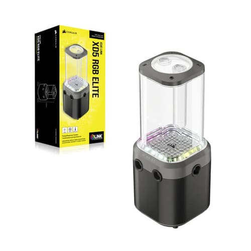 CORSAIR iCUE LINK XD5 RGB Elite Pump and Reservoir Combo - Stealth Gray