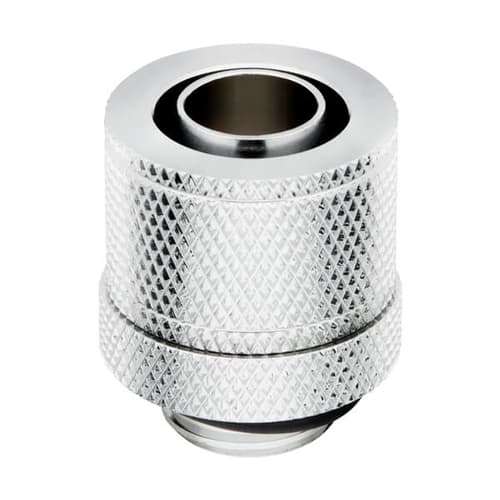 Corsair Hydro X Series XF Softline 10/13mm Compression ID/OD Fittings Four Pack (Chrome)