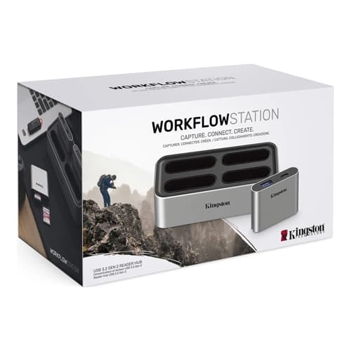 Kingston USB 3.2 Gen2 Workflow Station Dock and USB miniHub