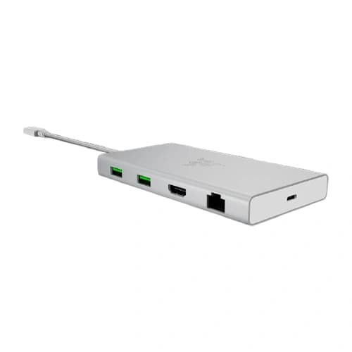 Razer USB-C Dock 11-Port Mercury Charging Device