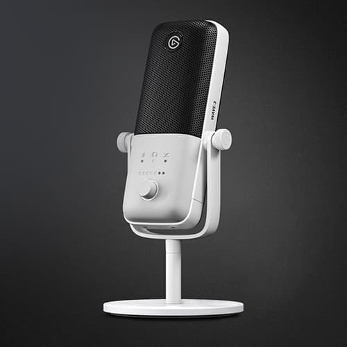 Elgato Wave:3 White USB Microphone and Digital Mixing Solution