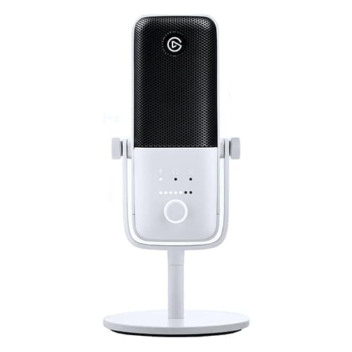 Elgato Wave:3 White USB Microphone and Digital Mixing Solution