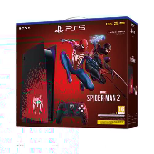 Sony PlayStation 5 Console Marvel’s Spider-Man 2 Limited Edition Gaming Bundle