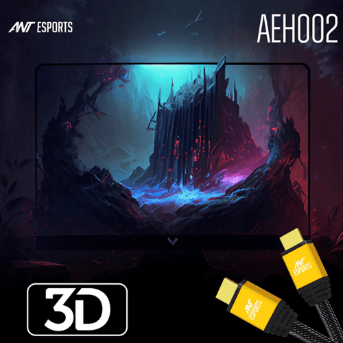 Ant Esports AEH002 2 Meter Braided HDMI Cable