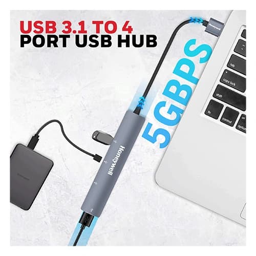Honeywell Momentum 4 in 1 USB Hub