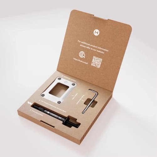 Hyte LGA 1700 Snow White Solid Processor Frame