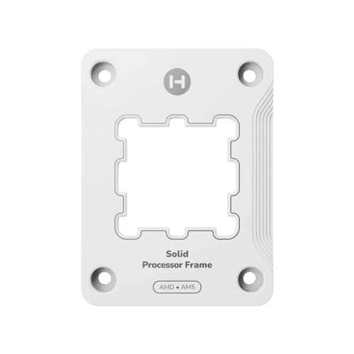 Hyte AM5 Snow White Solid Processor Frame