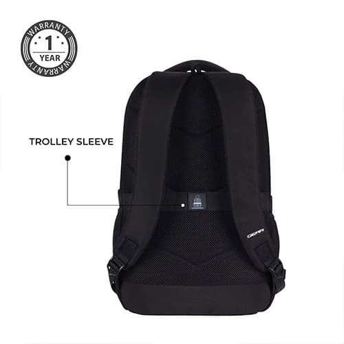 Gear Aspire 3 Black-Grey Laptop Backpack